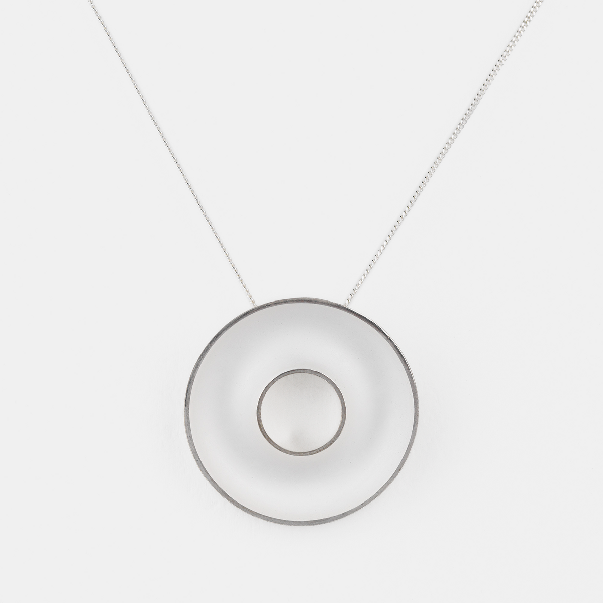 Orbis Large Necklace by Isabella Bedford | Sterling Silver | MORE4ID