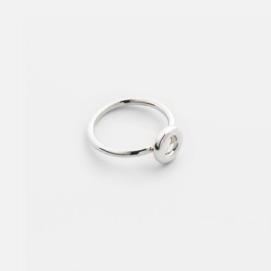 Monad Ring | Handmade Sterling Silver Sculptural Ring