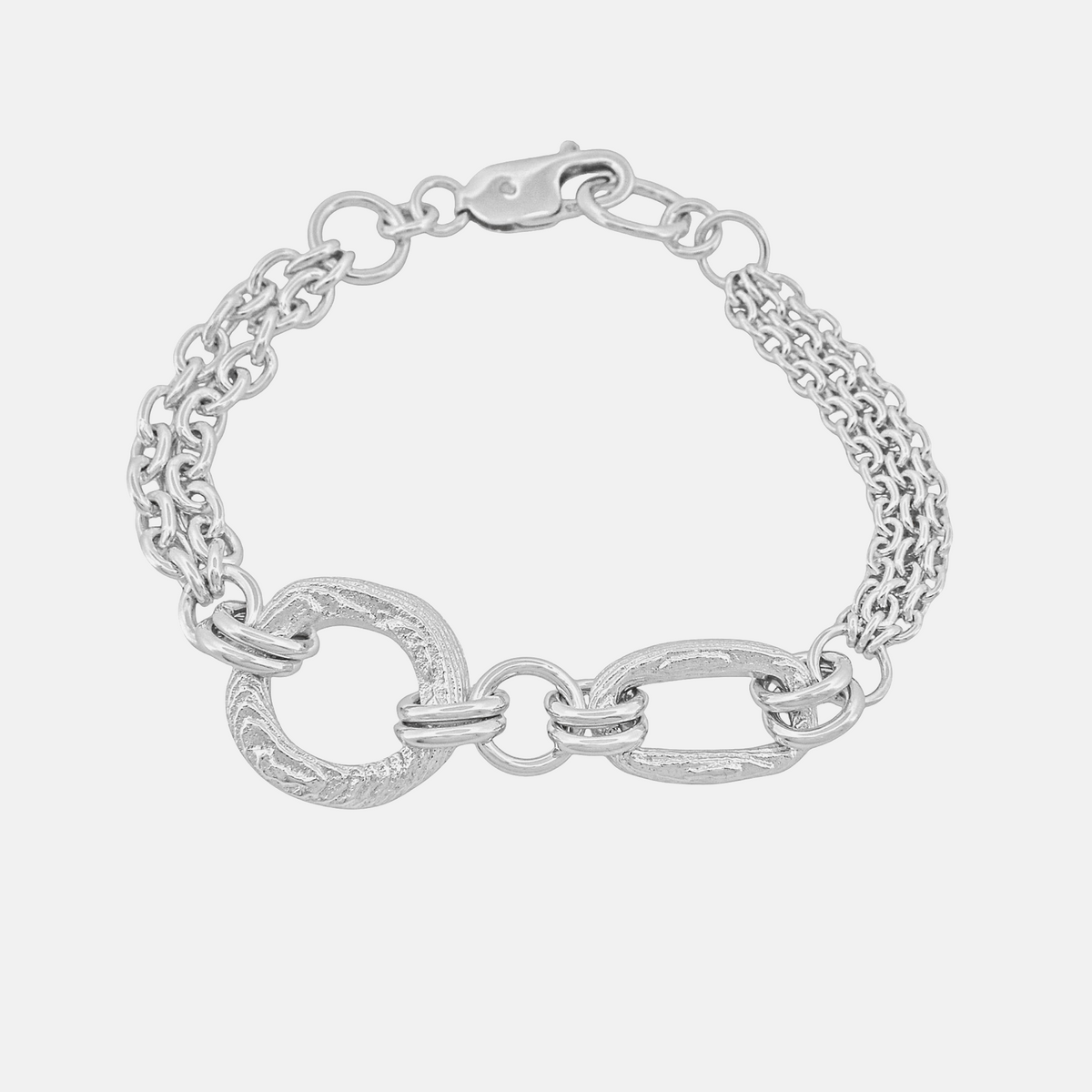 silver bracelet 