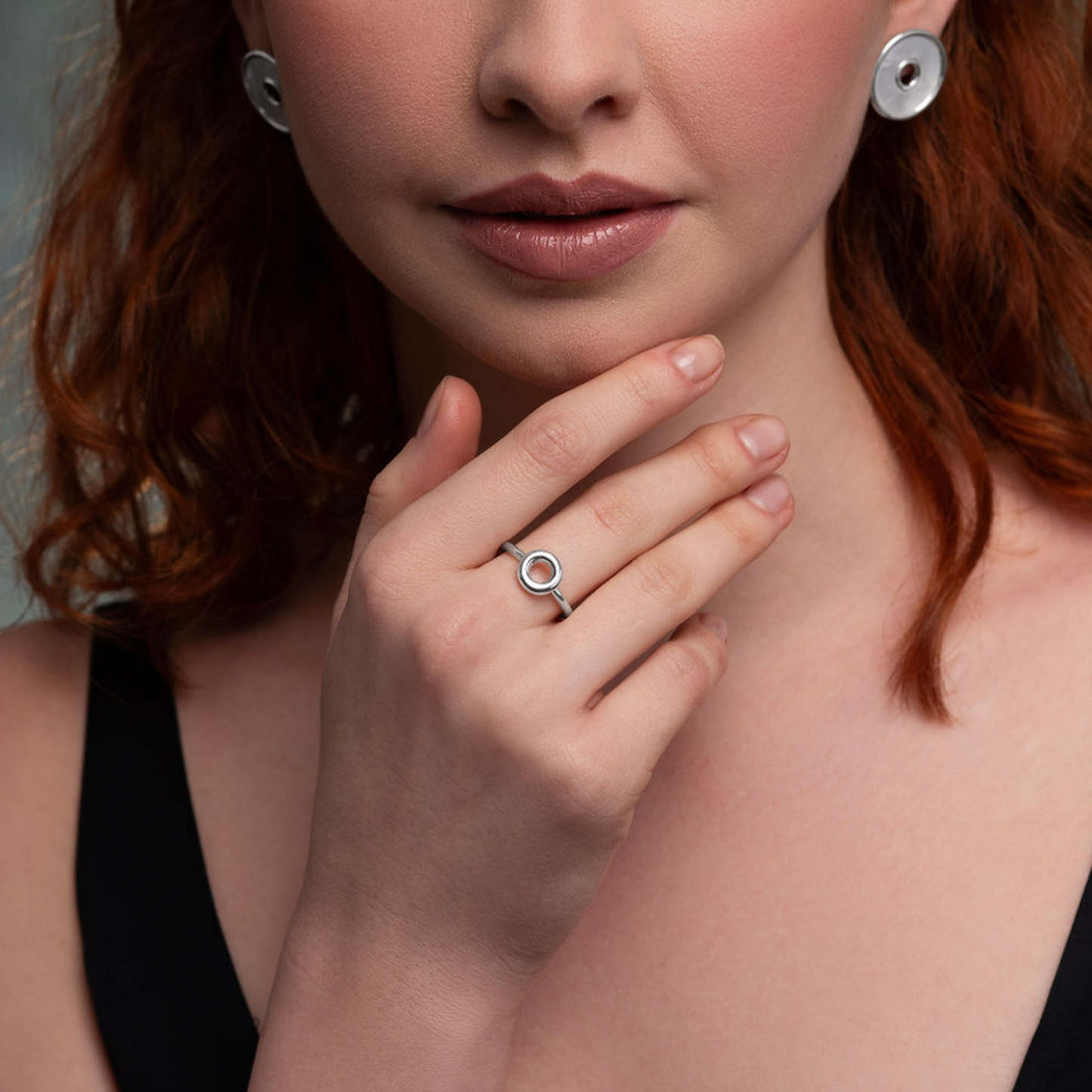 Monad Ring | Handmade Sterling Silver Sculptural Ring